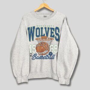 Vintage Minnesota Timberwolves Basketball Sweatshirt, Timberwolves NBA Shirt Tee